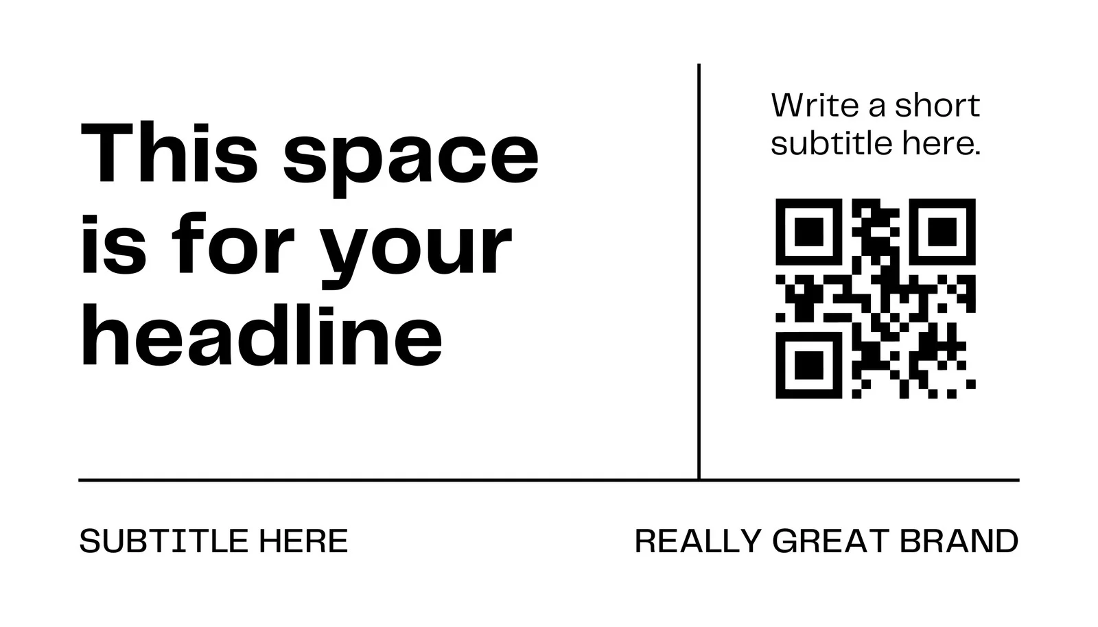 visiting card qr code sample