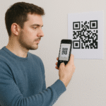 AI generated qr code scanning